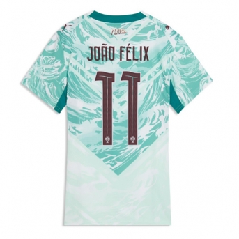 Billige Fotballdrakt Portugal Joao Felix #11 Replika Bortedrakt Dame VM 2026 Kortermet